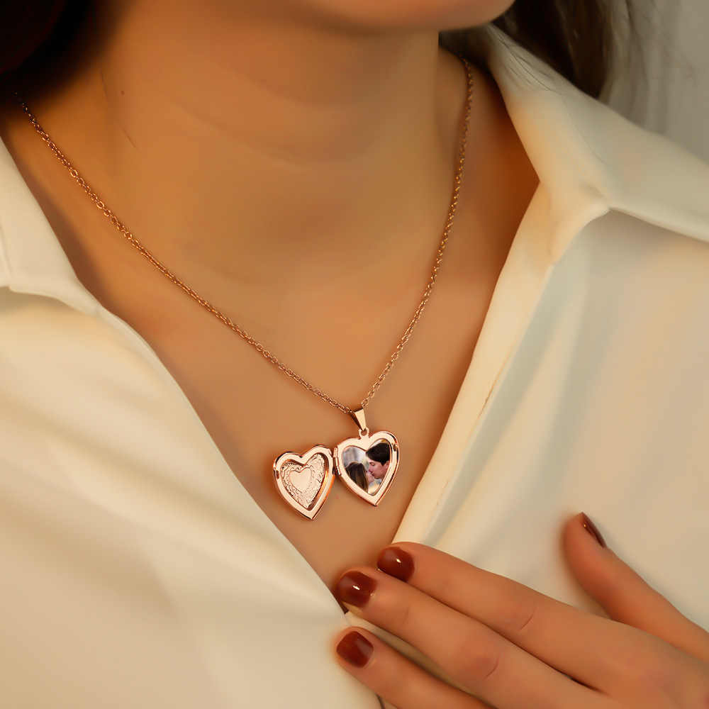 Collares Colgantes Personalizados con Foto y Grabado